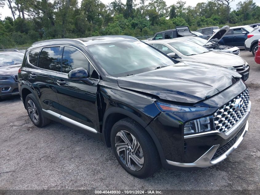 2022 Hyundai Santa Fe Sel VIN: 5NMS24AJ8NH450021 Lot: 40449930