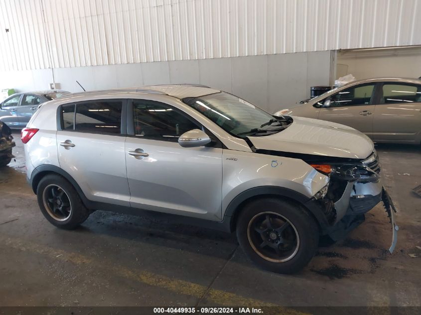 2012 Kia Sportage Lx VIN: KNDPBCA24C7255160 Lot: 40449935