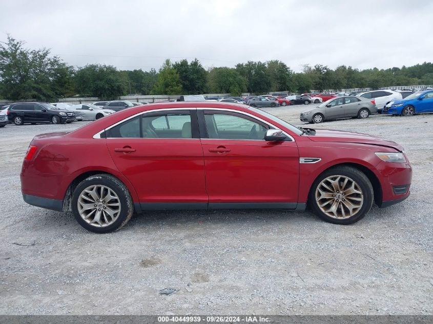 2013 Ford Taurus Limited VIN: 1FAHP2F83DG185722 Lot: 40449939