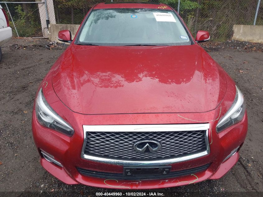 2015 Infiniti Q50 Premium VIN: JN1BV7AP0FM342471 Lot: 40449960