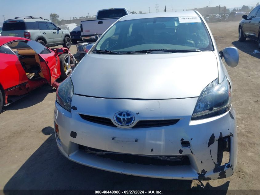 2011 Toyota Prius Four VIN: JTDKN3DU2B1336514 Lot: 40449980