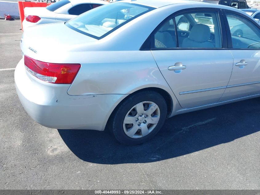 5NPET46C17H252651 2007 Hyundai Sonata Gls