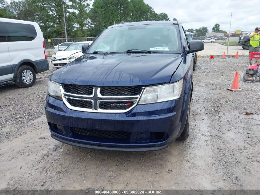 2017 Dodge Journey Se VIN: 3C4PDCAB7HT676089 Lot: 40450005