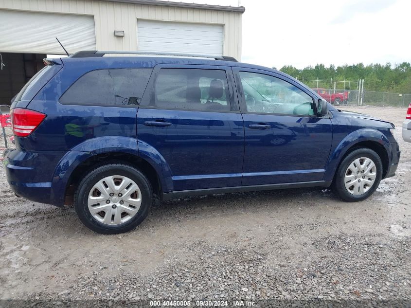 2017 Dodge Journey Se VIN: 3C4PDCAB7HT676089 Lot: 40450005