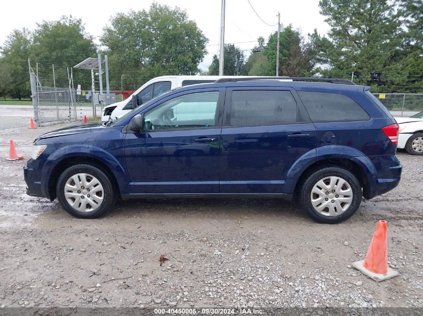 2017 Dodge Journey Se VIN: 3C4PDCAB7HT676089 Lot: 40450005