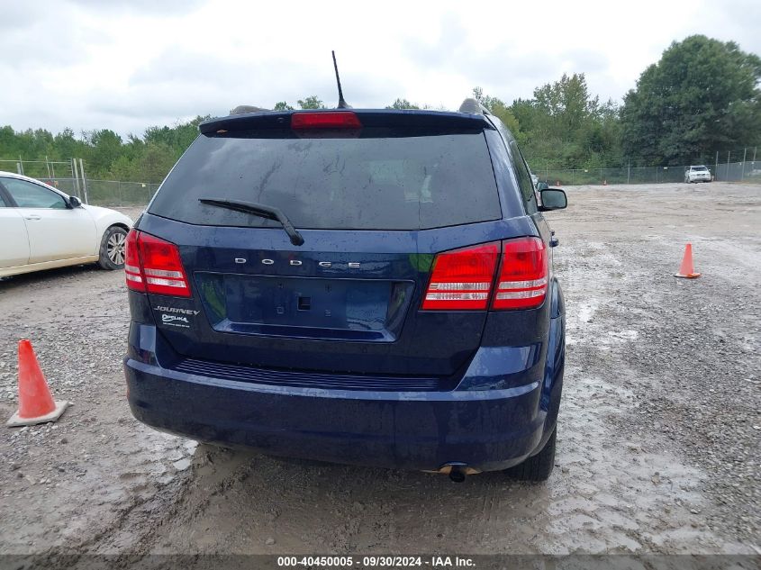 2017 Dodge Journey Se VIN: 3C4PDCAB7HT676089 Lot: 40450005