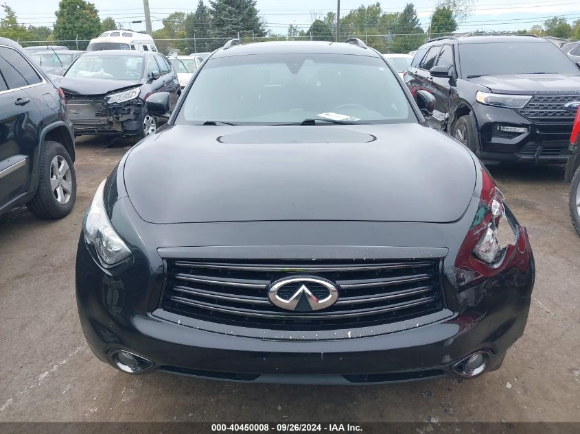 2016 Infiniti Qx70 VIN: JN8CS1MW8GM750605 Lot: 40450008