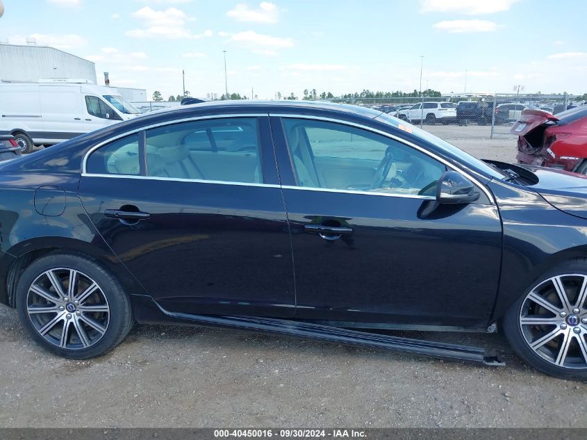 2016 Volvo S60 Inscription T5 Drive-E Premier VIN: LYV402FK6GB089348 Lot: 40450016