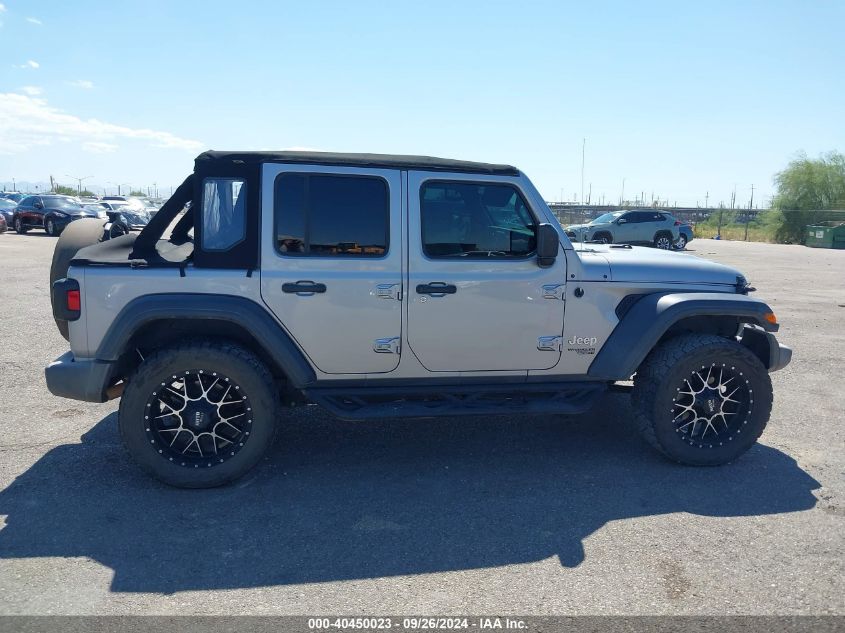 2019 Jeep Wrangler Unlimited Sport S 4X4 VIN: 1C4HJXDG2KW551305 Lot: 40450023