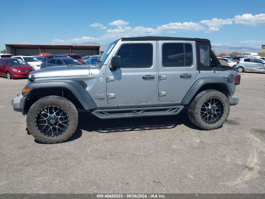 2019 Jeep Wrangler Unlimited Sport S 4X4 VIN: 1C4HJXDG2KW551305 Lot: 40450023