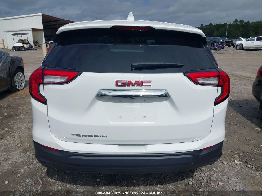 2022 GMC Terrain Fwd Sle VIN: 3GKALMEVXNL103612 Lot: 40450029