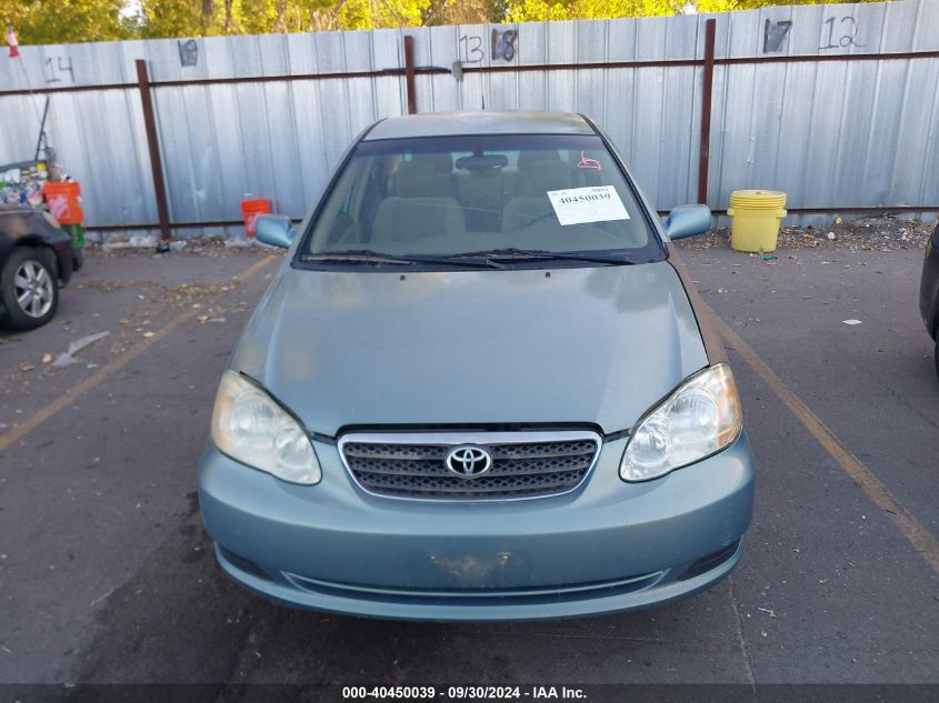 2006 Toyota Corolla Le VIN: 1NXBR32E76Z653592 Lot: 40450039