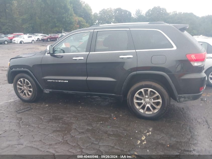 2015 Jeep Grand Cherokee Limited VIN: 1C4RJFBGXFC898289 Lot: 40450046