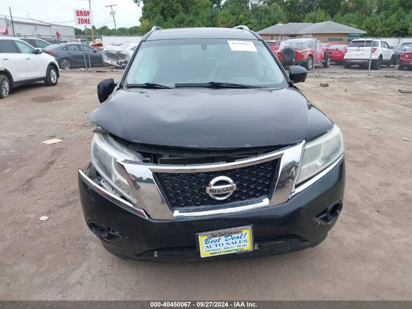 2014 Nissan Pathfinder Platinum VIN: 5N1AR2MM1EC654977 Lot: 40450067