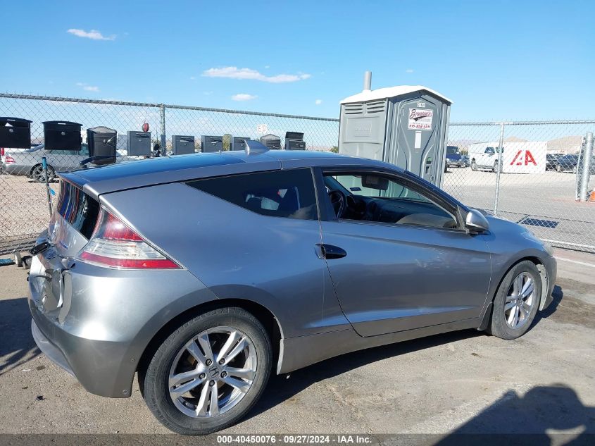 2011 Honda Cr-Z Ex VIN: JHMZF1D69BS001051 Lot: 40450076