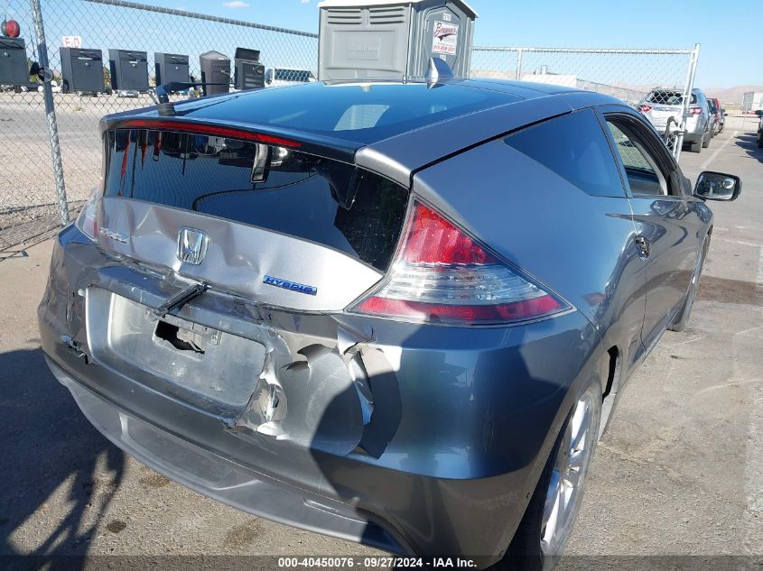 2011 Honda Cr-Z Ex VIN: JHMZF1D69BS001051 Lot: 40450076