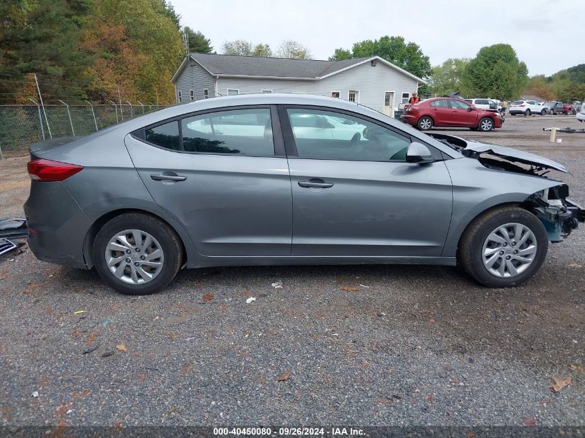 2018 Hyundai Elantra Se VIN: KMHD74LF8JU523552 Lot: 40450080