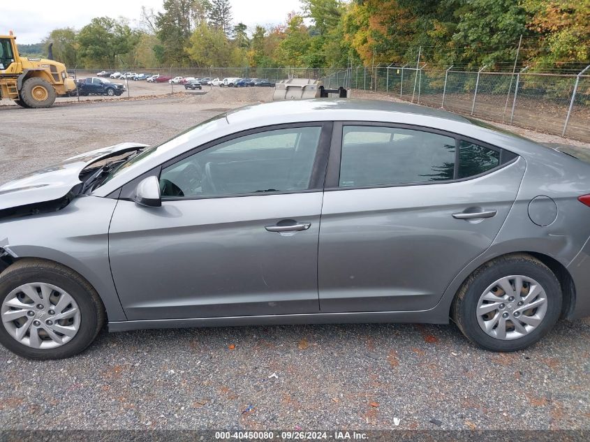 2018 Hyundai Elantra Se VIN: KMHD74LF8JU523552 Lot: 40450080