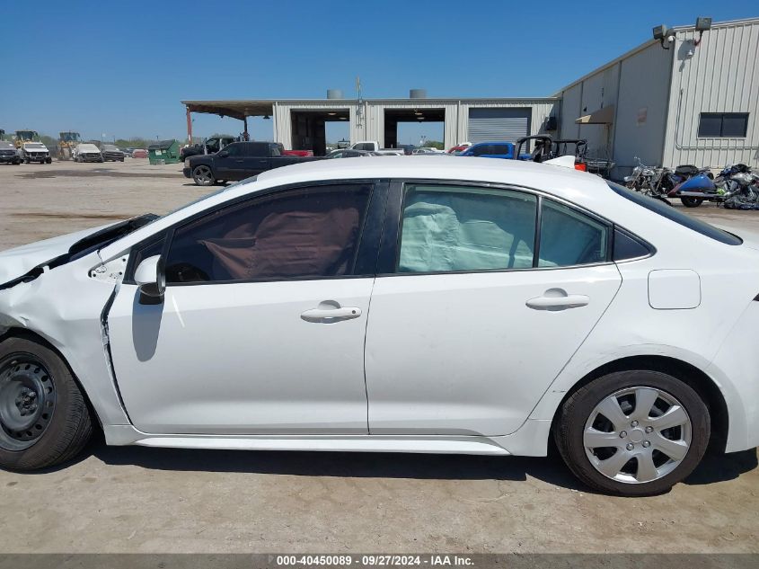 2020 Toyota Corolla Le VIN: JTDEPRAE4LJ081700 Lot: 40450089