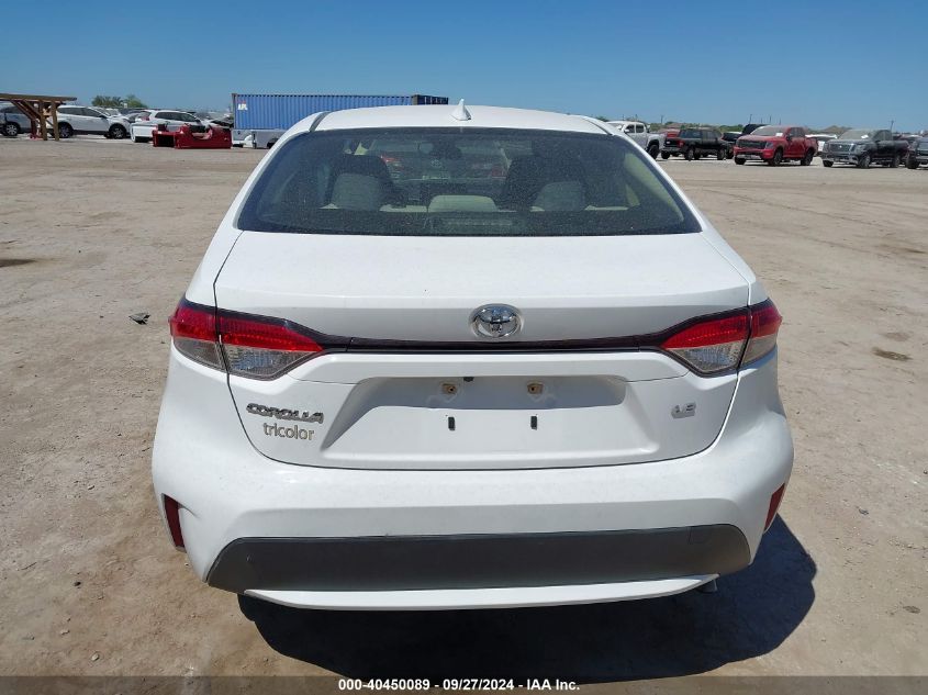 2020 Toyota Corolla Le VIN: JTDEPRAE4LJ081700 Lot: 40450089