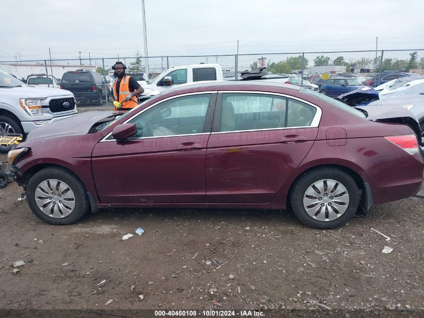 1HGCP2F37CA206177 2012 Honda Accord Lx