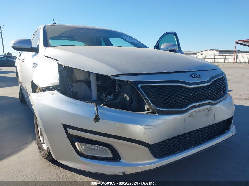 2014 Kia Optima Ex VIN: 5XXGN4A79EG299755 Lot: 40450109