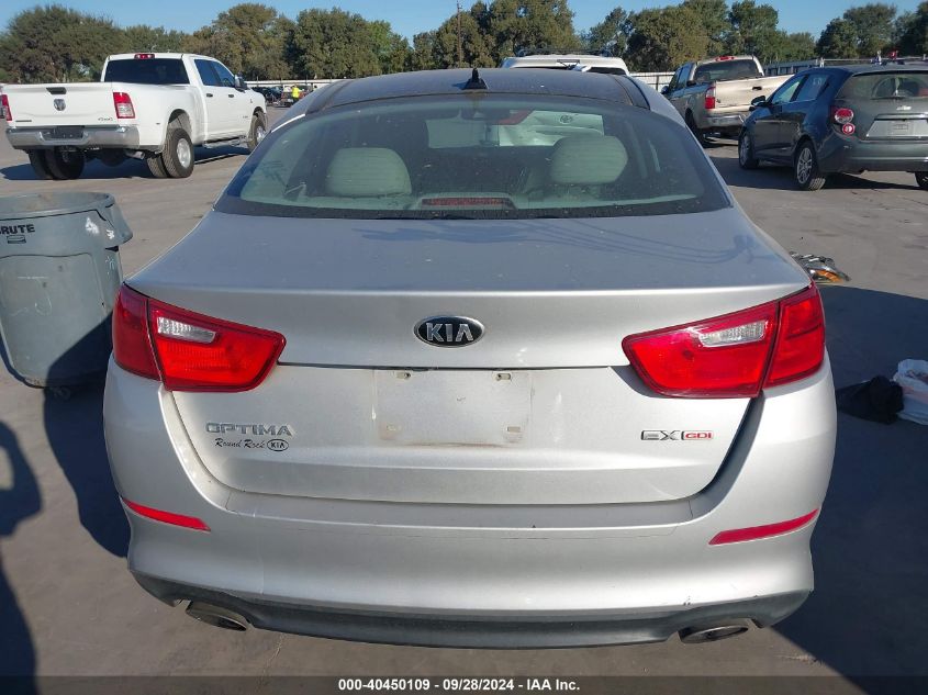 2014 Kia Optima Ex VIN: 5XXGN4A79EG299755 Lot: 40450109