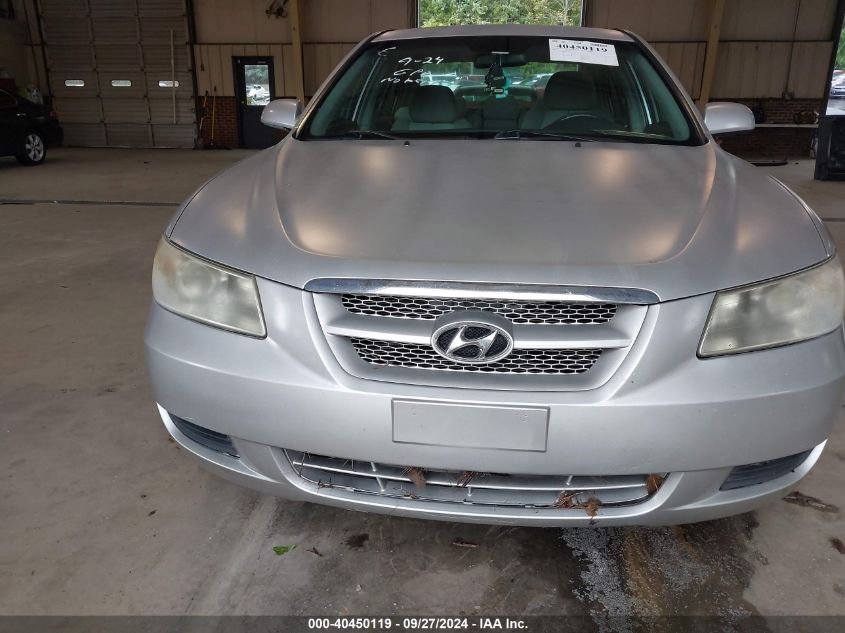 5NPET46F08H377250 2008 Hyundai Sonata Gls V6