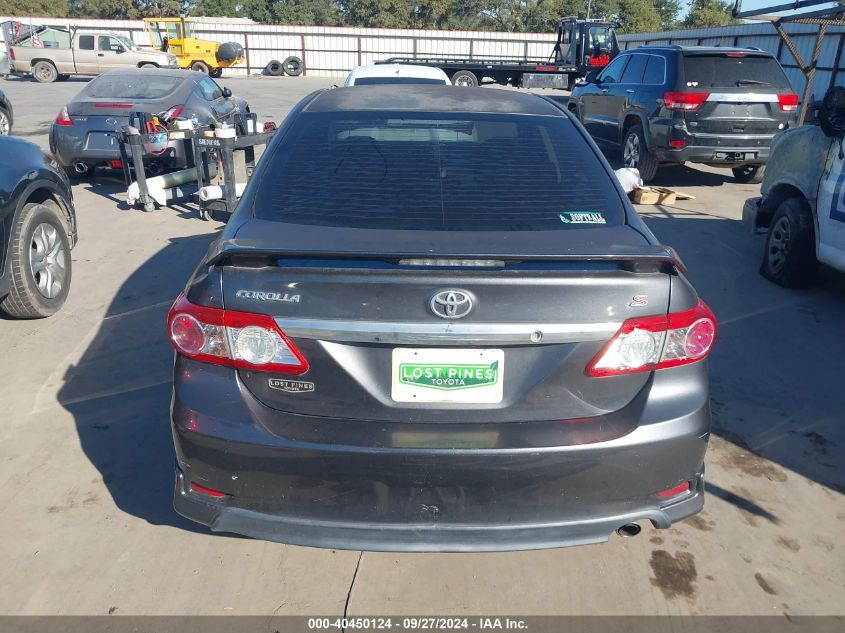 2013 Toyota Corolla S VIN: 5YFBU4EE6DP221655 Lot: 40450124