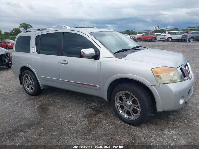 2010 Nissan Armada Platinum VIN: 5N1BA0NF1AN618057 Lot: 40450143