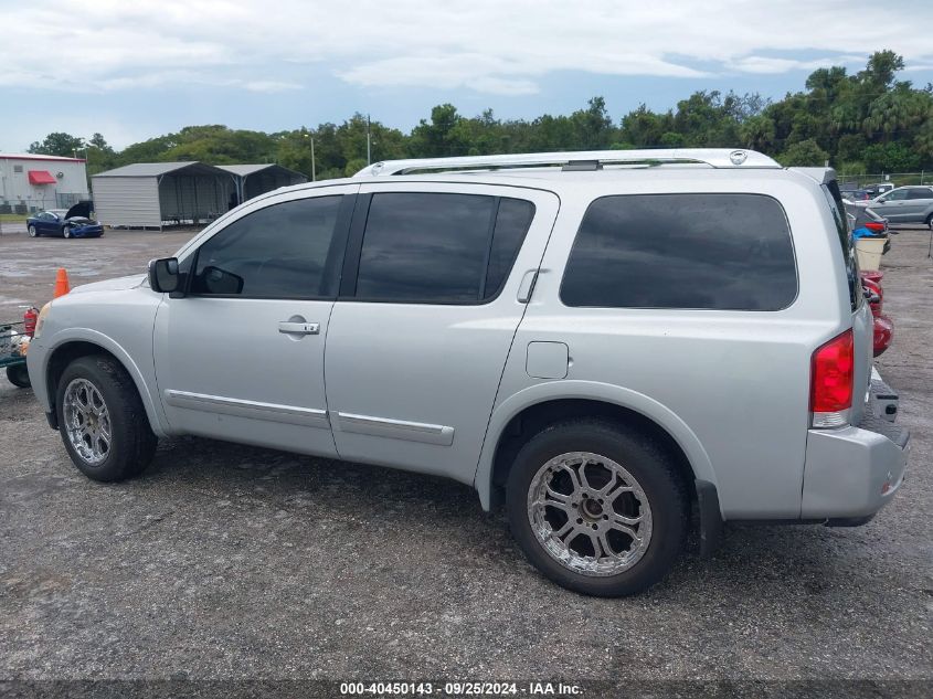 2010 Nissan Armada Platinum VIN: 5N1BA0NF1AN618057 Lot: 40450143