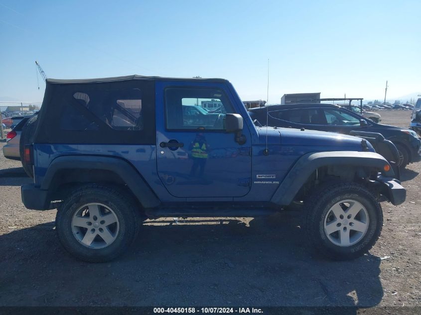 2010 Jeep Wrangler Sport VIN: 1J4AA2D10AL214142 Lot: 40450158