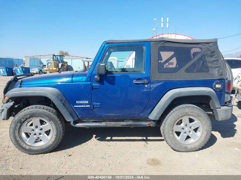 2010 Jeep Wrangler Sport VIN: 1J4AA2D10AL214142 Lot: 40450158