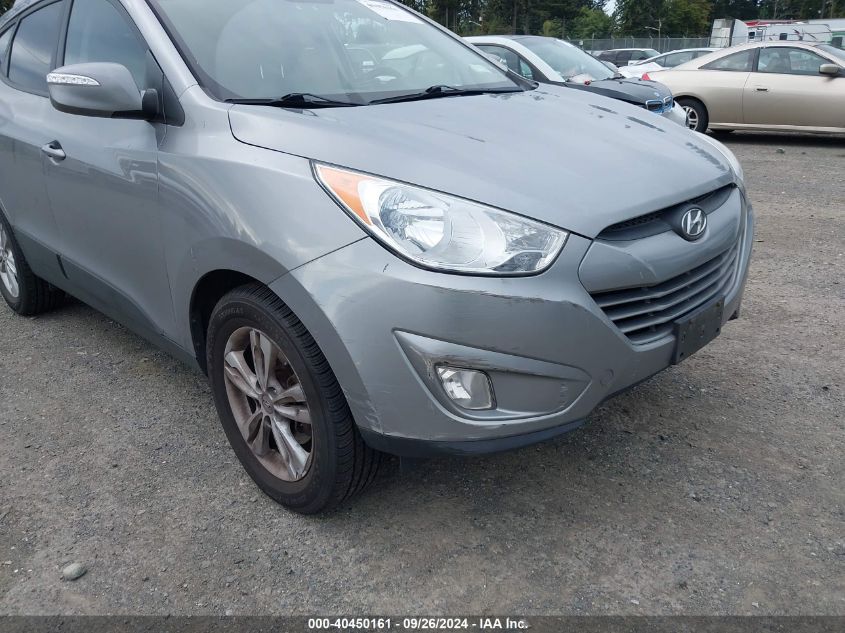 2013 Hyundai Tucson Gls VIN: KM8JUCACXDU755296 Lot: 40450161