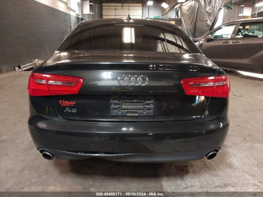 2014 Audi A6 2.0T Premium VIN: WAUGFAFCXEN032353 Lot: 40450171