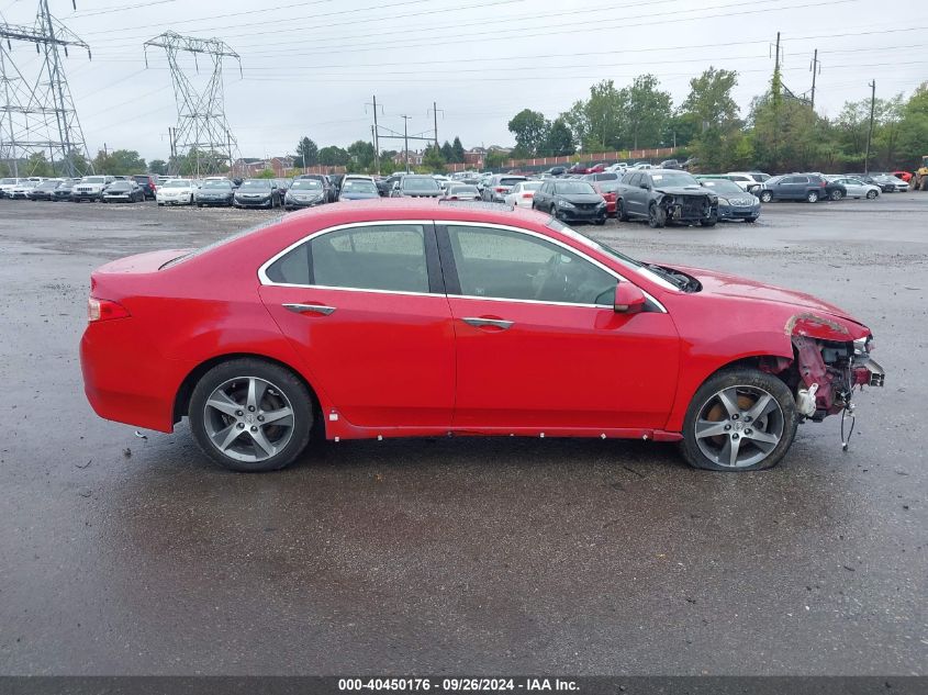 2012 Acura Tsx 2.4 VIN: JH4CU2E88CC025516 Lot: 40450176