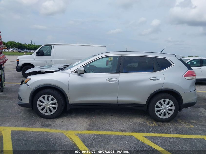 2014 Nissan Rogue S VIN: 5N1AT2ML7EC759905 Lot: 40450177