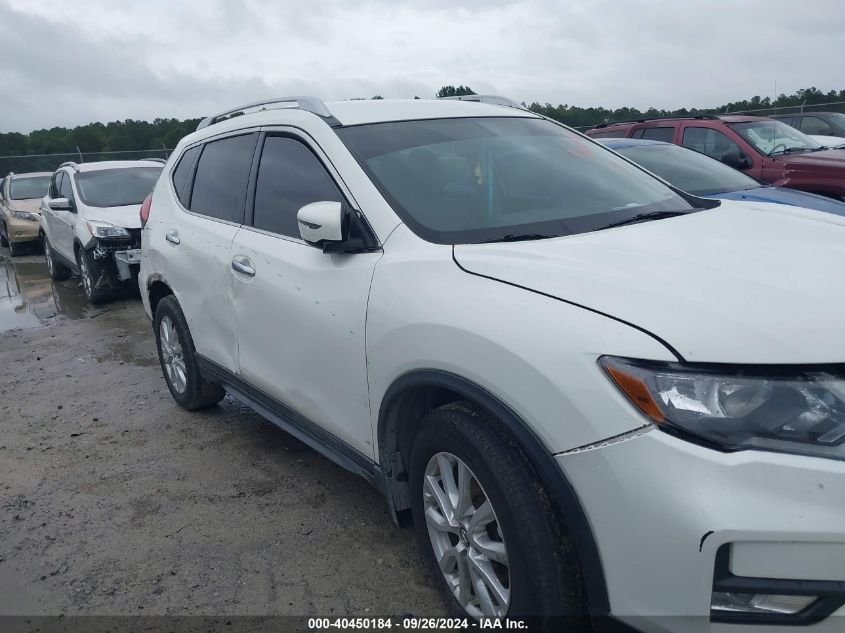 2017 Nissan Rogue S/Sl/Sv VIN: JN8AT2MT1HW145086 Lot: 40450184