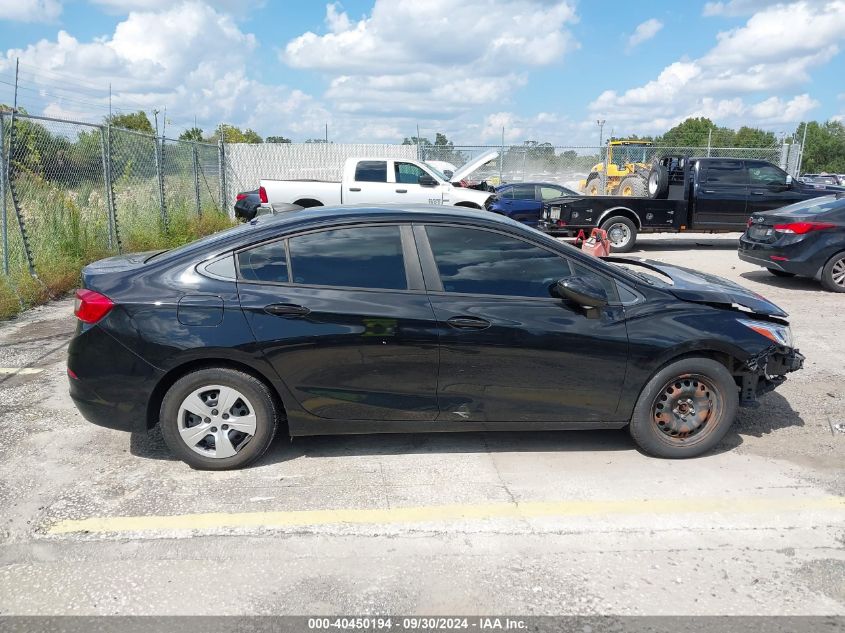 2018 Chevrolet Cruze Ls VIN: 1G1BC5SM9J7191075 Lot: 40450194