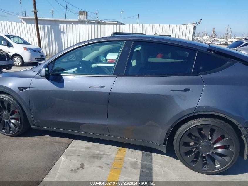 2023 Tesla Model Y Awd/Performance Dual Motor All-Wheel Drive VIN: 7SAYGDEF1PF641000 Lot: 40450219