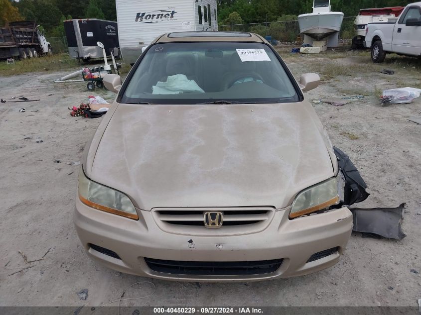 1HGCG22592A017391 2002 Honda Accord 3.0 Ex