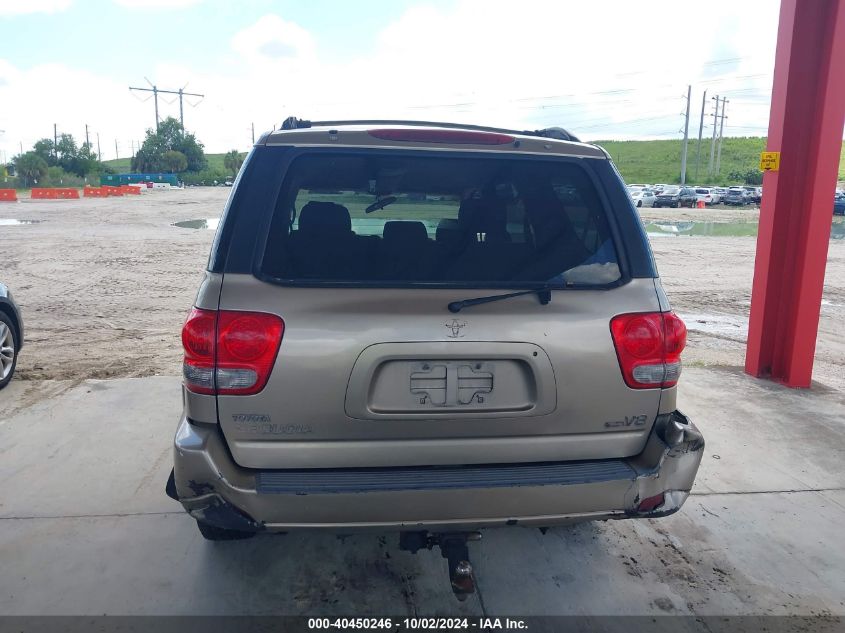 5TDZT34A65S241472 2005 Toyota Sequoia Sr5 V8