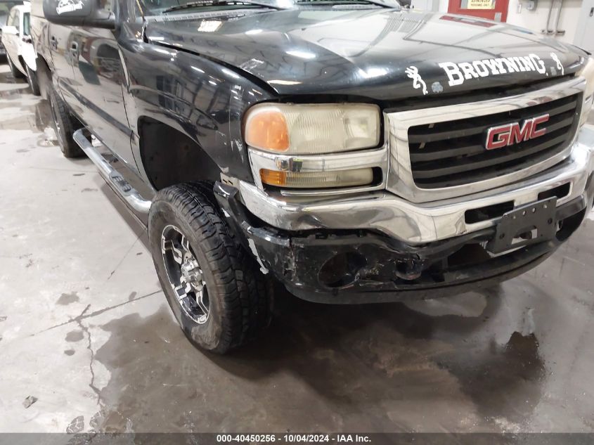 2006 GMC Sierra 1500 Sle2 VIN: 2GTEK13T061252517 Lot: 40450256