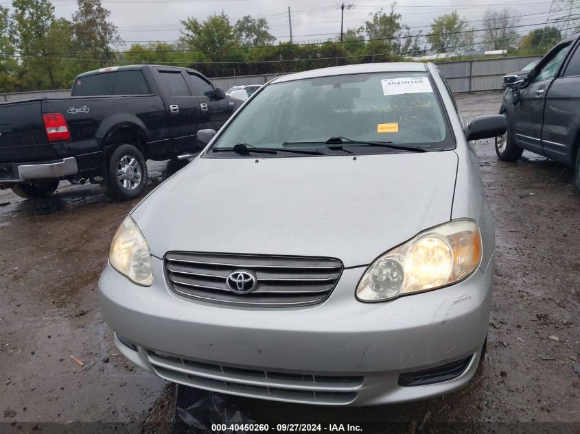 2003 Toyota Corolla Ce VIN: 2T1BR32E43C106177 Lot: 40450260