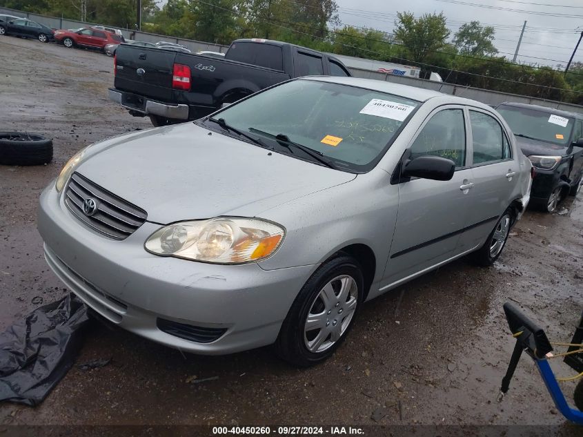 2003 Toyota Corolla Ce VIN: 2T1BR32E43C106177 Lot: 40450260