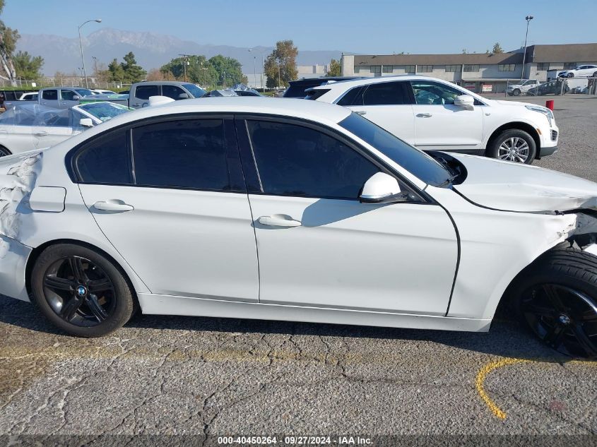 2015 BMW 328I VIN: WBA3A5C56FF606629 Lot: 40450264