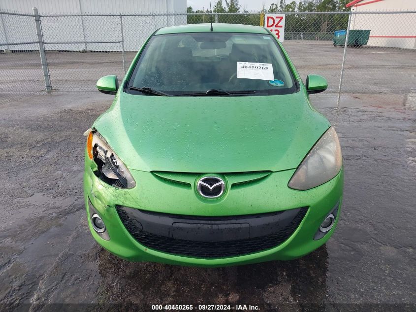 2011 Mazda Mazda2 Touring VIN: JM1DE1HYXB0112536 Lot: 40450265