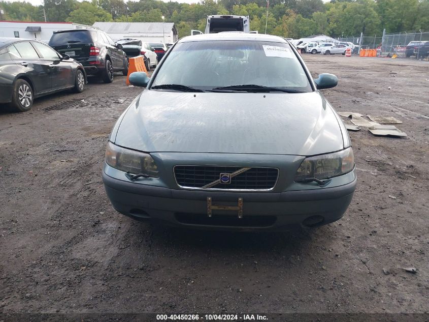 2001 Volvo S60 2.4/2.4 A VIN: YV1RS61R612086433 Lot: 40450266