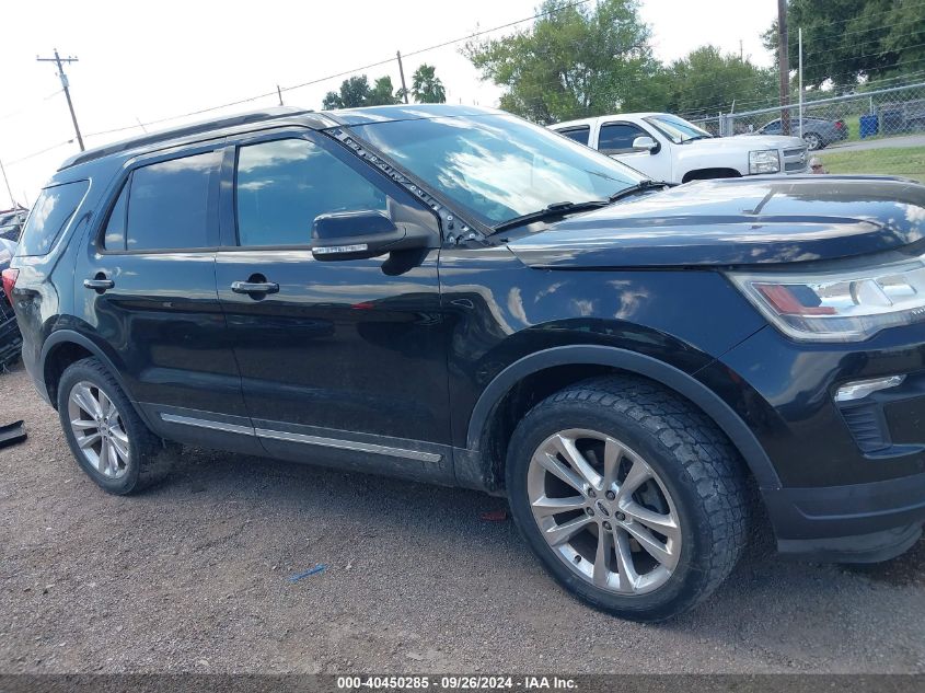 1FM5K8D8XJGA67031 2018 Ford Explorer Xlt