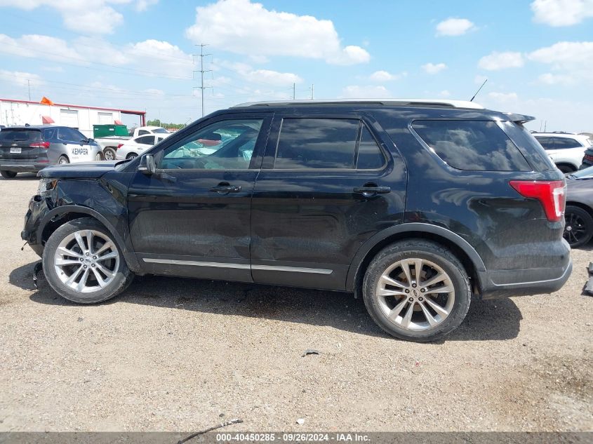 1FM5K8D8XJGA67031 2018 Ford Explorer Xlt